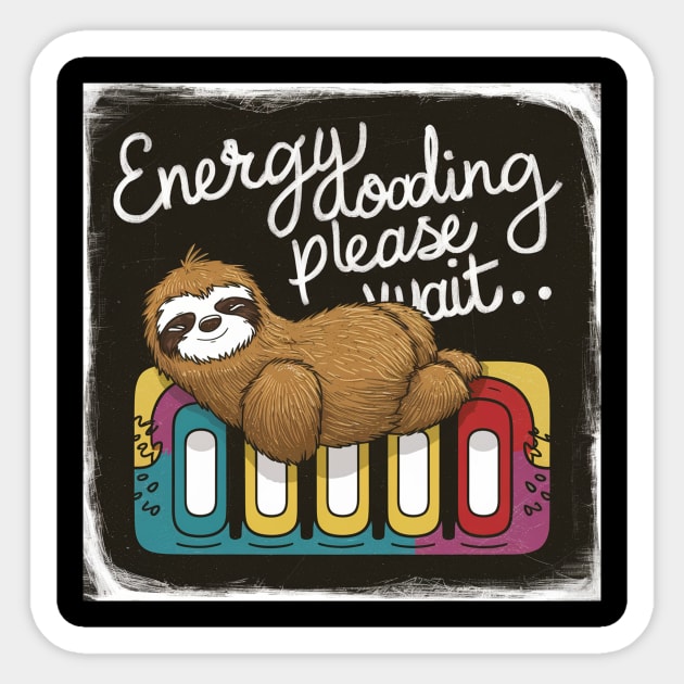 Lazy morning Sticker by Christopher store